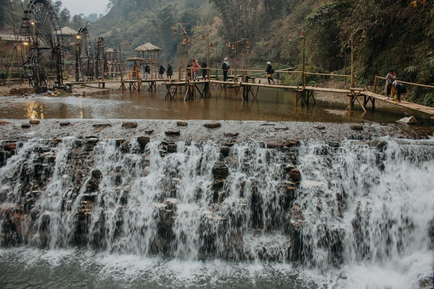 Cat Cat Waterfall